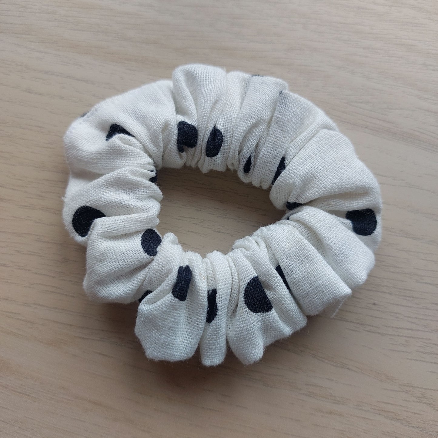 Polka Dot Scrunchie