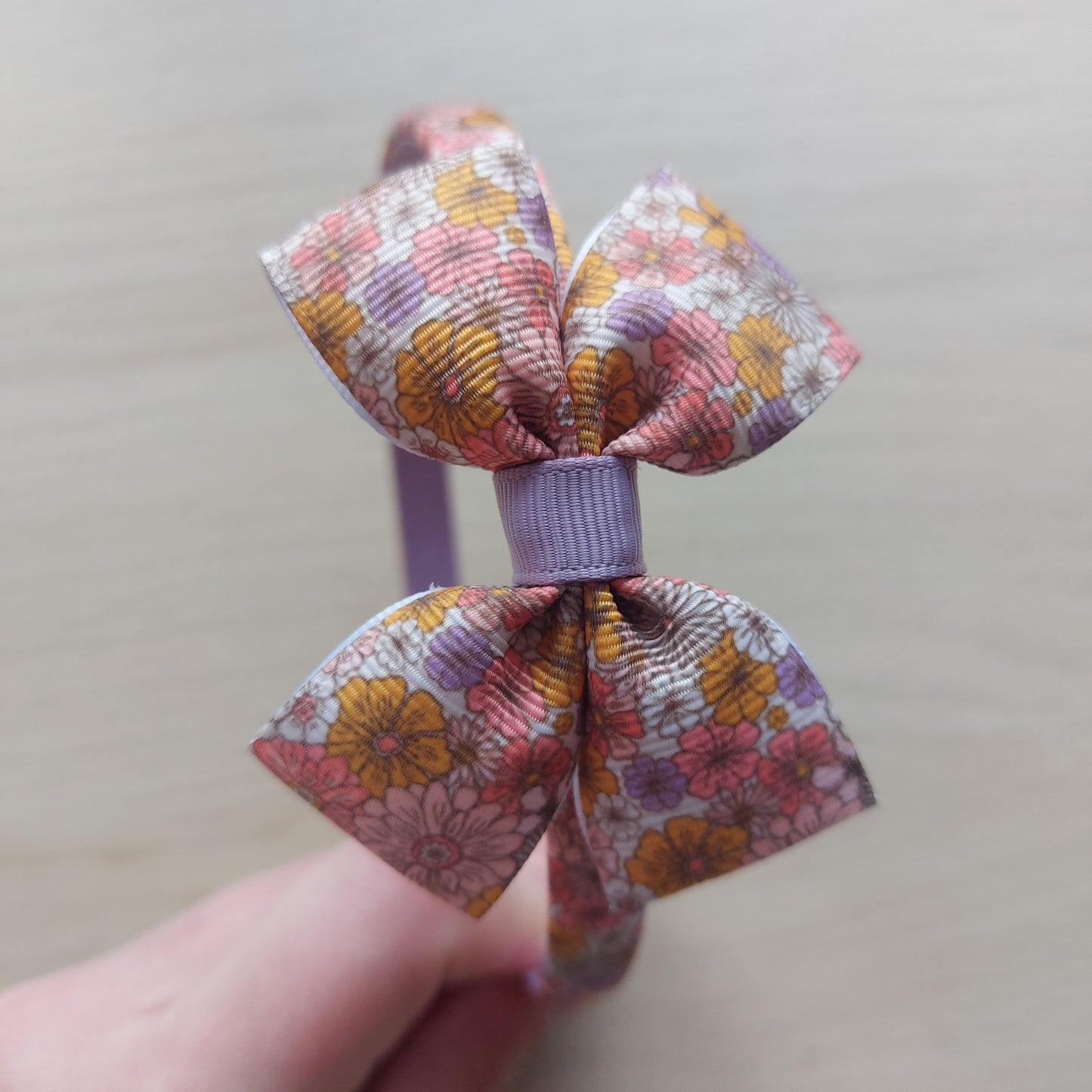 Ditsy Floral Purple Headband