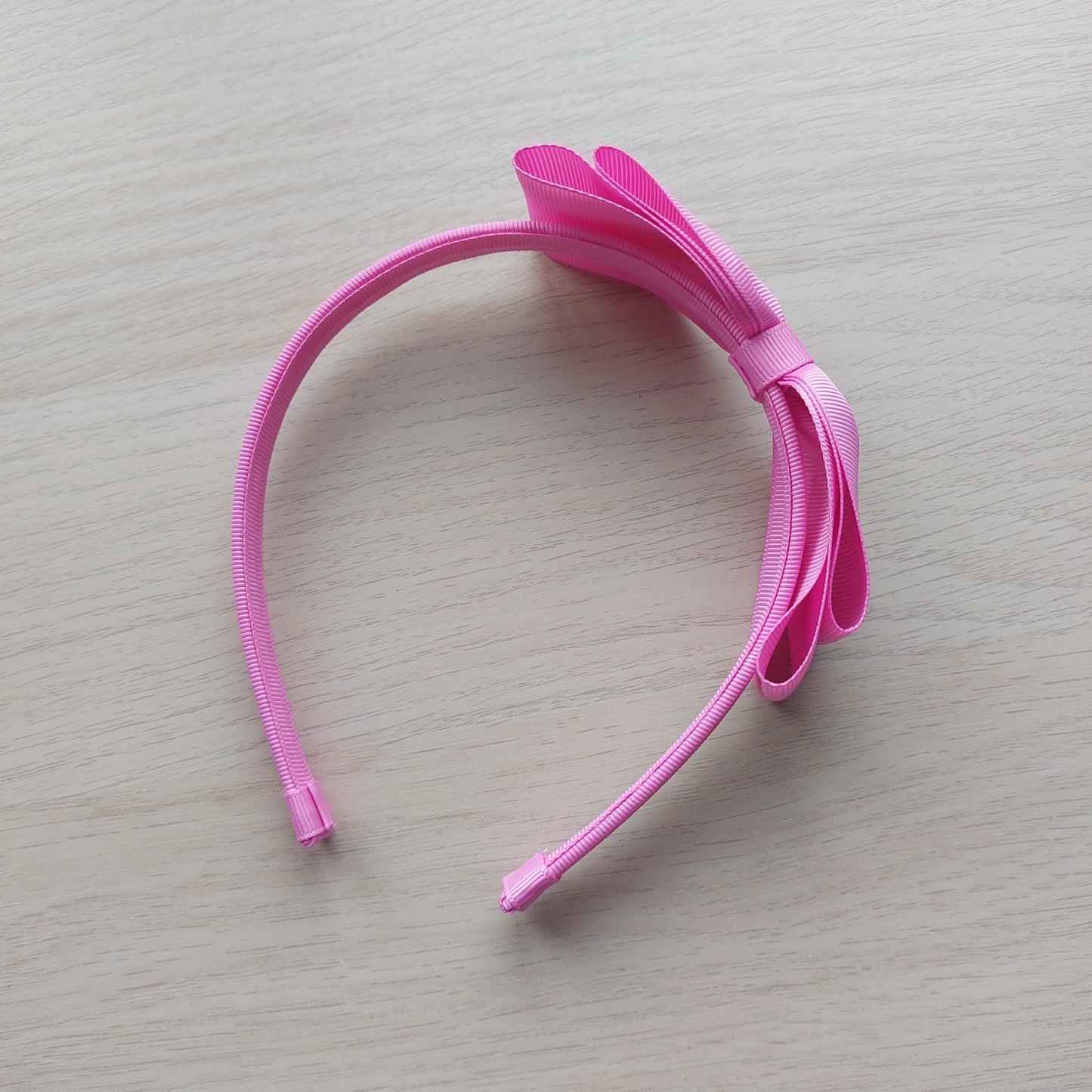 Pink Bow Headband