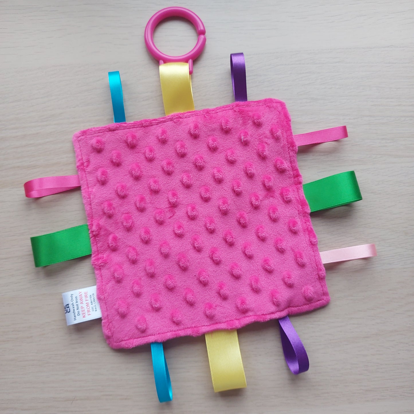 Fairy Sensory Crinkle Toy - Pucker on Fabric