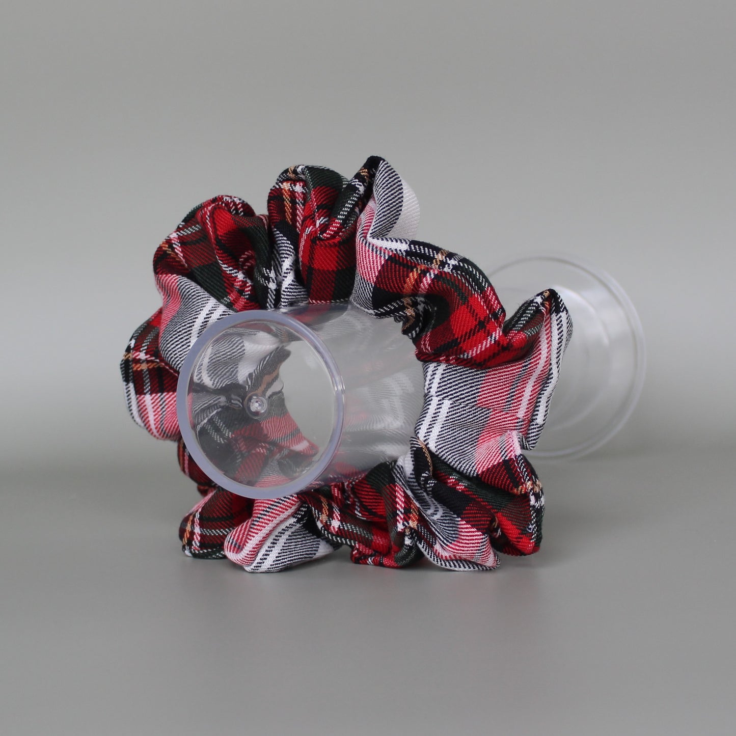 Oversized Dress Stewart Plaid Tartan hair scrunchie