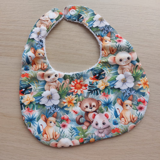Adorable Animals Baby Bib