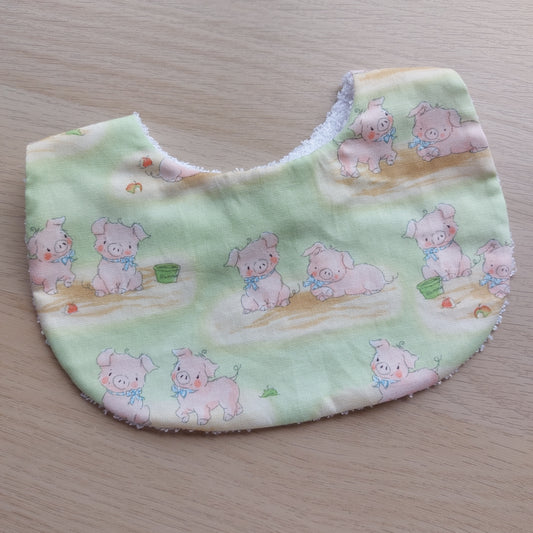 Little Pigs Baby Bib