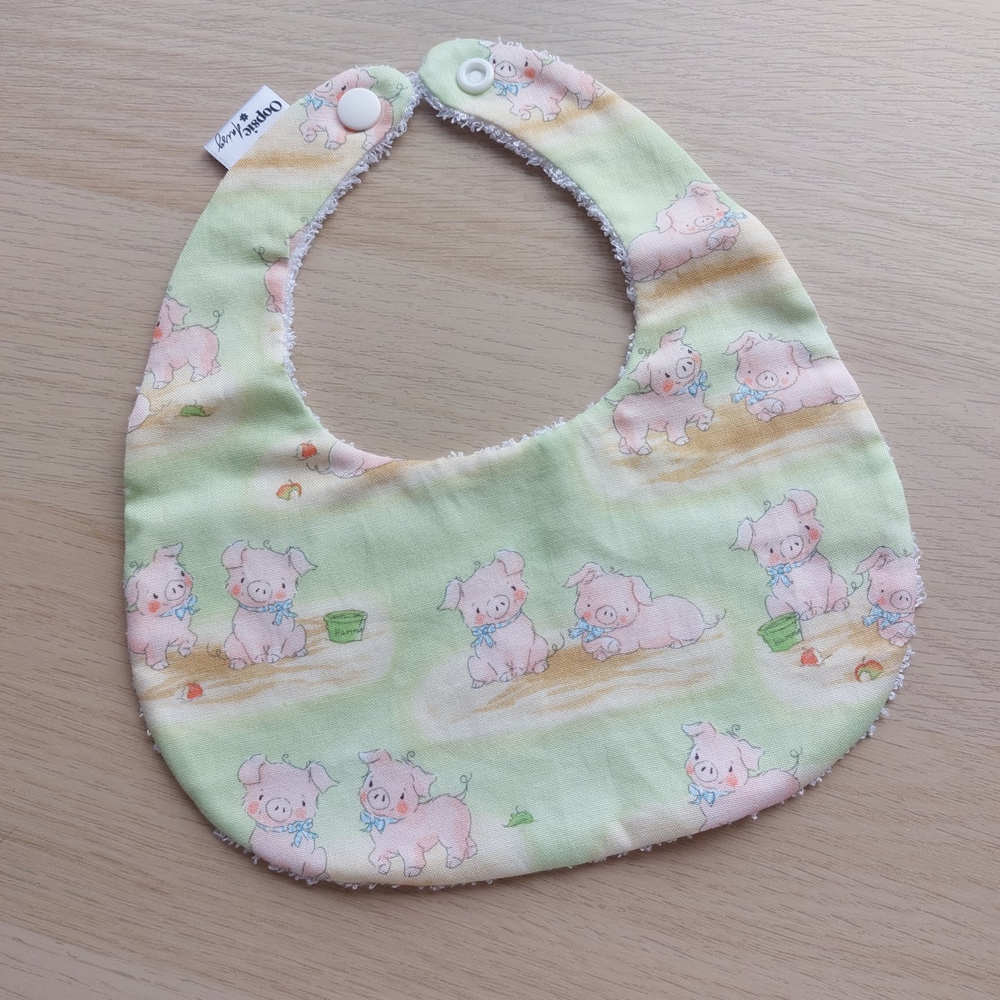 Little Pigs Baby Bib