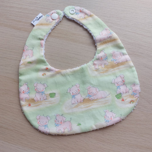 Little Pigs Baby Bib