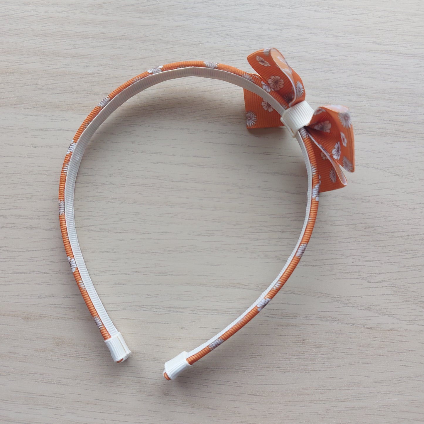 Orange Flower Headband