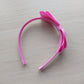 Pink Bow Headband