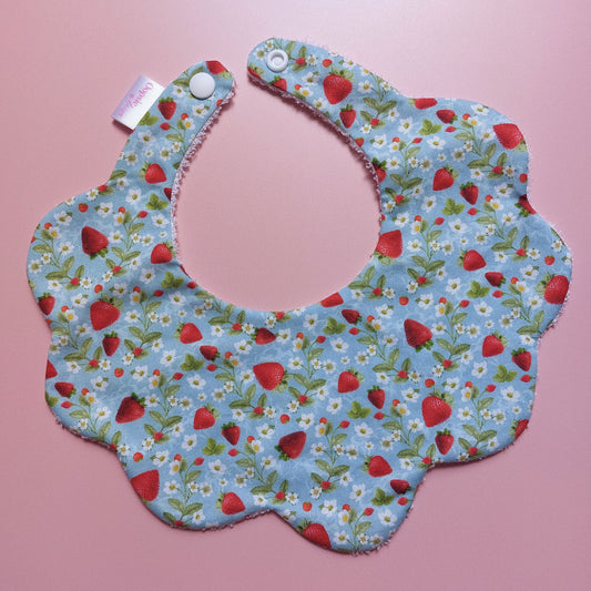 Strawberry Season Baby Bib