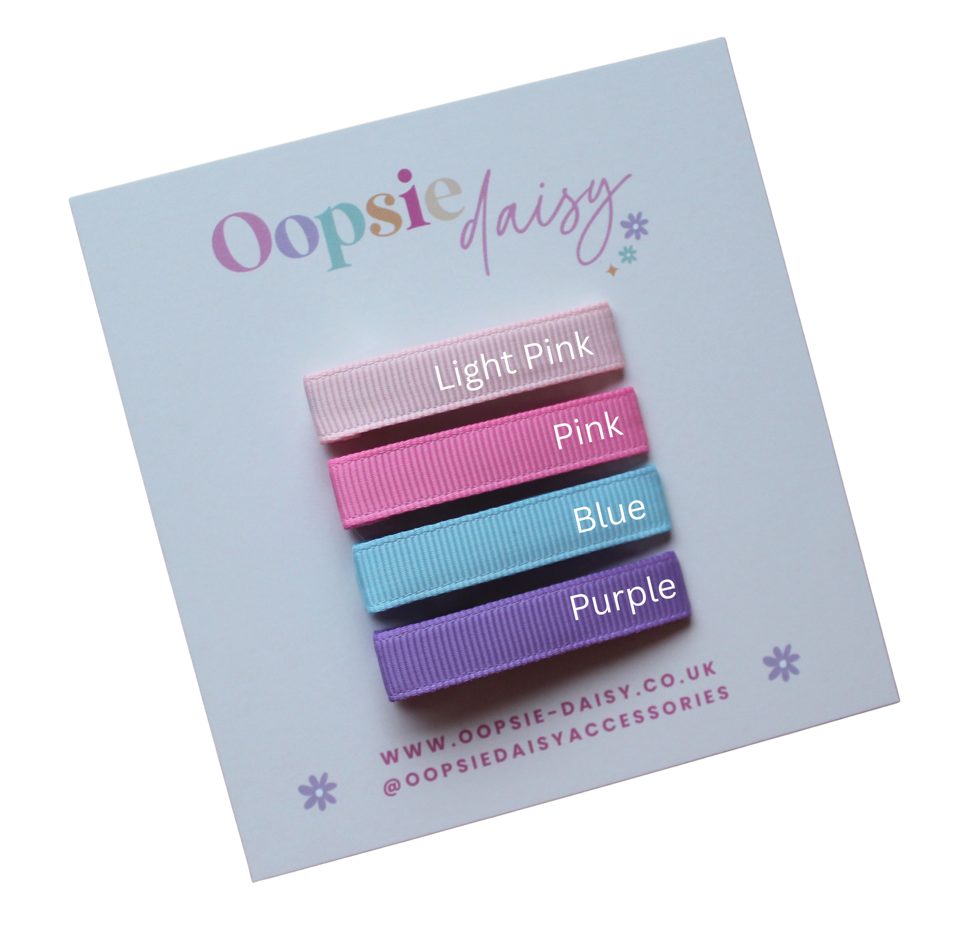 Colourful hair clip sliders 