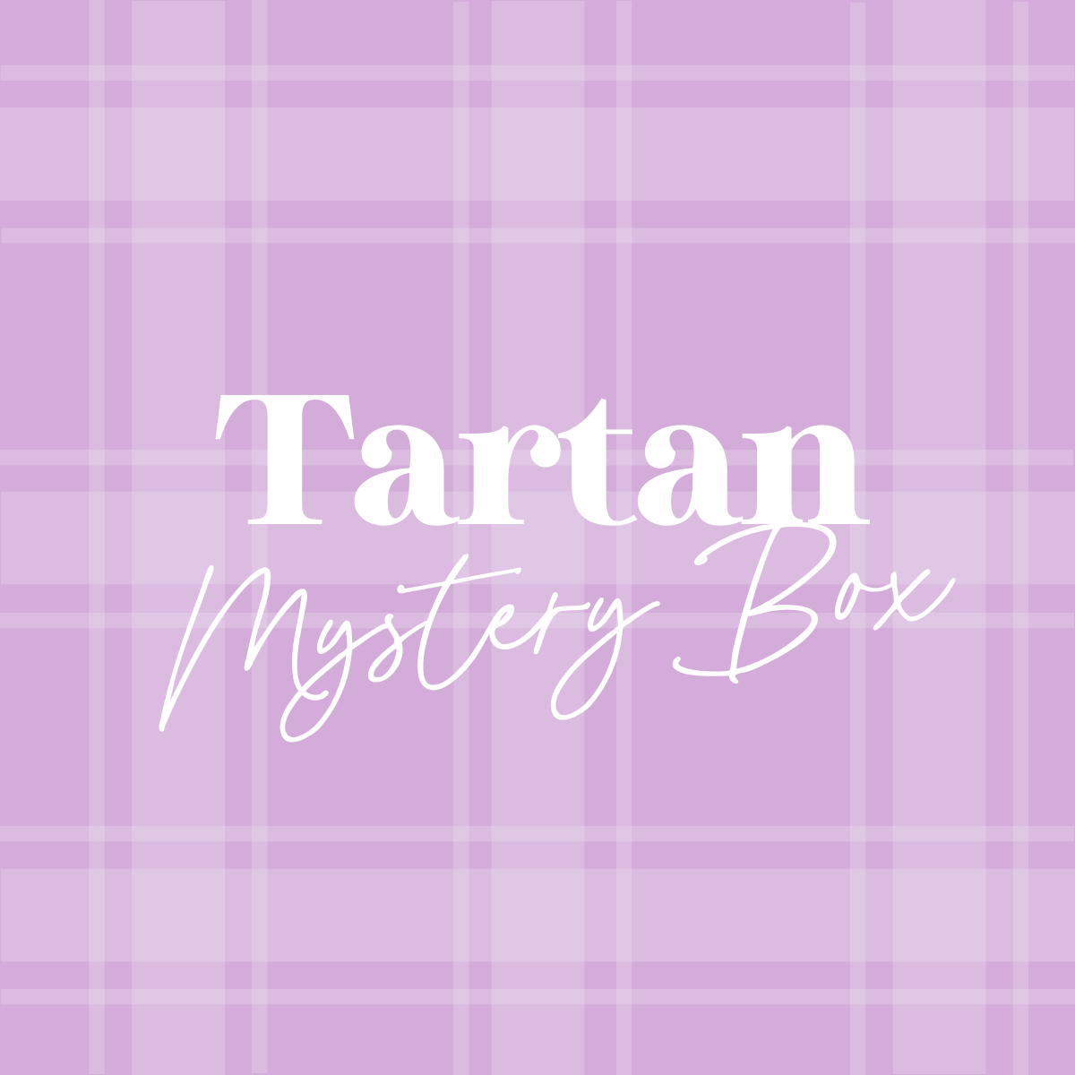 Tartan Hair Bow Mystery Box