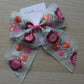 Green & Pink Hair Bow