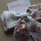 Floral Double Hair Bow
