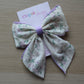 Purple Lace Hair Bow