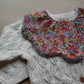 Liberty ditsy floral baby bib 