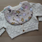 Baby bib with winnie the pooh theme