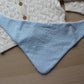 Blue mini stars dribble bib
