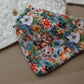 baby animal dribble bib with jungle background