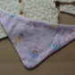 Fairy themed dribble bib