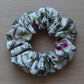 Scrunchie with thistle pattern