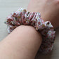 Scrunchie with vintage ditsy flowers