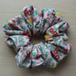 Oversized scrunchie in pink floral Liberty print
