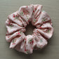 Ditsy vintage floral oversized scrunchie