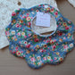 Ditsy rose floral vintage style baby bib