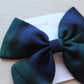 Black Watch Tartan Hair Bow