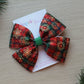 Christmas Bow Hair Clips - Large
