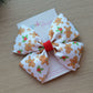 Gingerbread man hair bow