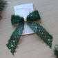 Festive Lace Hair Bow