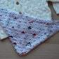 Snowman baby dribble bib
