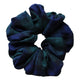 Oversized Black Watch tartan scrunchie