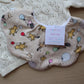 Baby bibs with bear and pig baby design