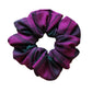 Lindsay tartan pink and green oversized hair scrunchie