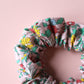 Liberty floral patterned hair scrunchie