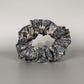 Green William Morris patterned floral scrunchie