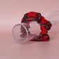 Royal Stewart red tartan hair scrunchie