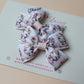 Set of 2 unicorn hair bow clips